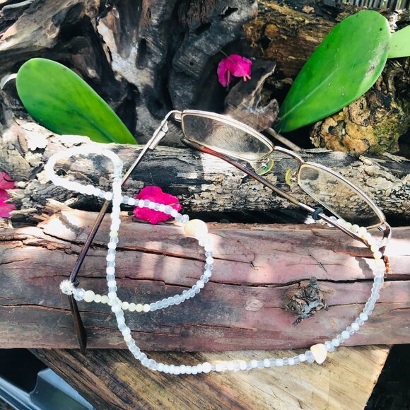 Oshanla Orisha Santeria Eyeglasses Holder Sosten de Lentes Obatala Orisha colors - Picture 2 of 10